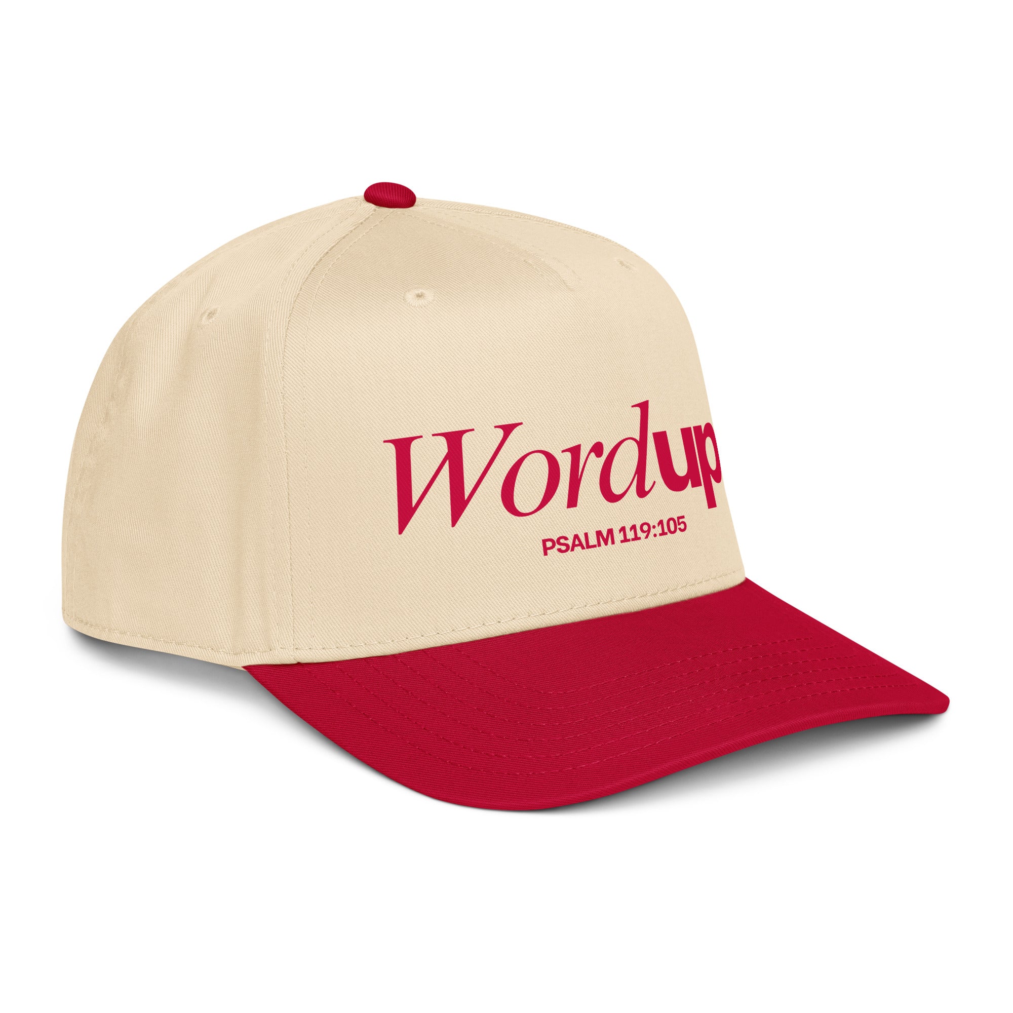 Word Up. 5-Panel Snapback Cap